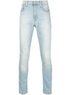 Nudie Jeans Co Lean Dean Cirrus Sky Jeans, Men's, Size: 33/34, Blue, Cotton/spandex/elastane