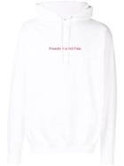 F.a.m.t. 'freedom Is Not Free' Hoodie - White