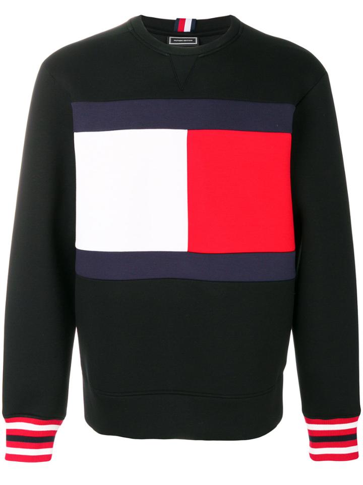 Tommy Hilfiger Classic Logo Jumper - Black