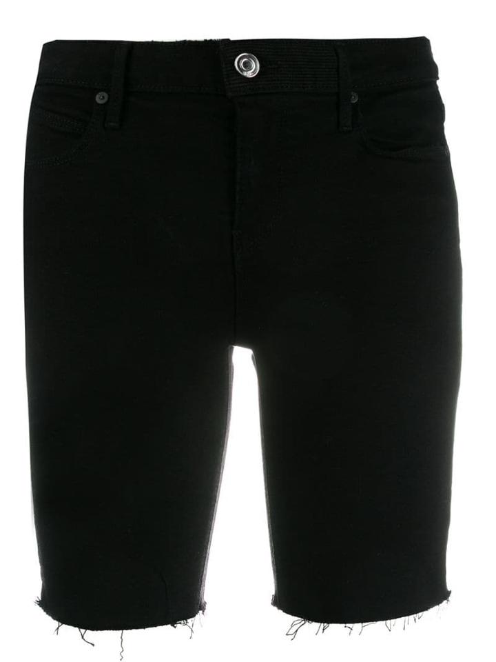 Rta Slim Fit Denim Shorts - Black