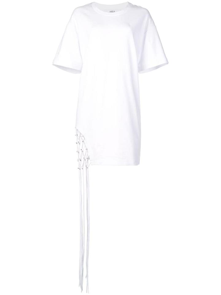Area T-shirt Mini Dress - White