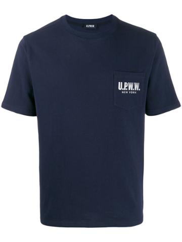 U.p.w.w. Printed Cotton T-shirt - Blue