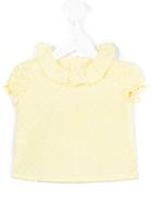 Amaia - Polka Dot T-shirt - Kids - Cotton/polyester - 36 Mth, Yellow/orange