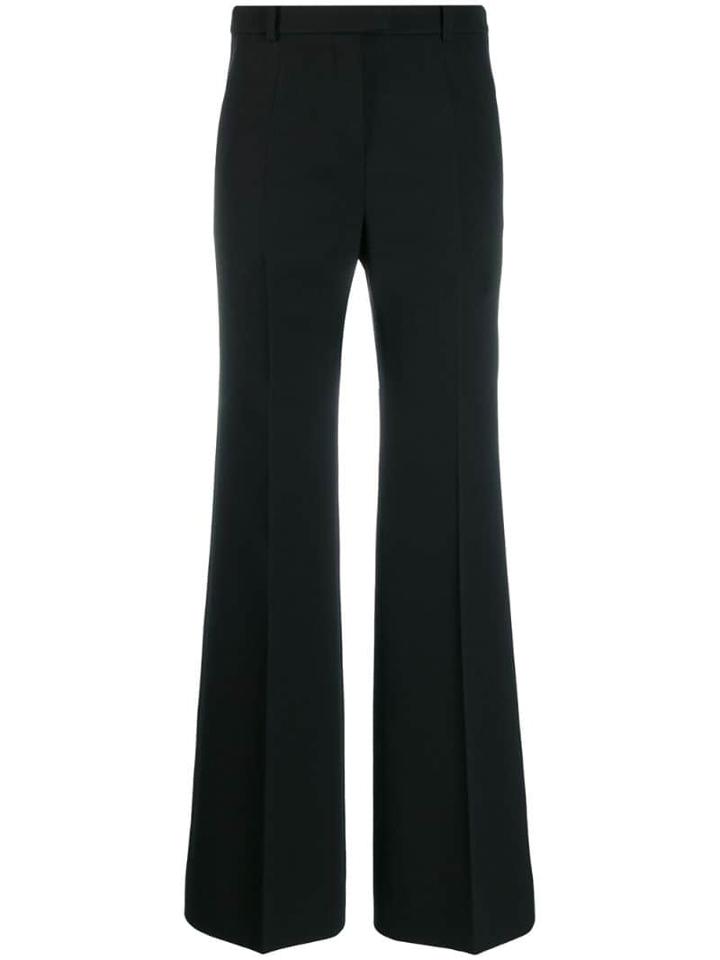 Givenchy Crepe Wide-leg Trousers - Black
