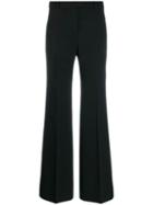 Givenchy Crepe Wide-leg Trousers - Black