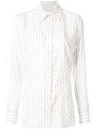 Casasola Logo Print Shirt - White