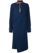 Jw Anderson Denim Trench Coat - Blue