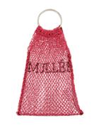 Muller Of Yoshiokubo Mesh Logo Bag - Red
