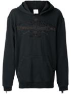 Alchemist Embroidered Stud Hoodie - Black