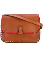 Red Stitch 'rohan M' Bag - Women - Leather - One Size, Brown, Leather, La Contrie