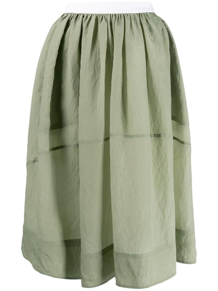 Golden Goose Deluxe Brand Flared Skirt - Green