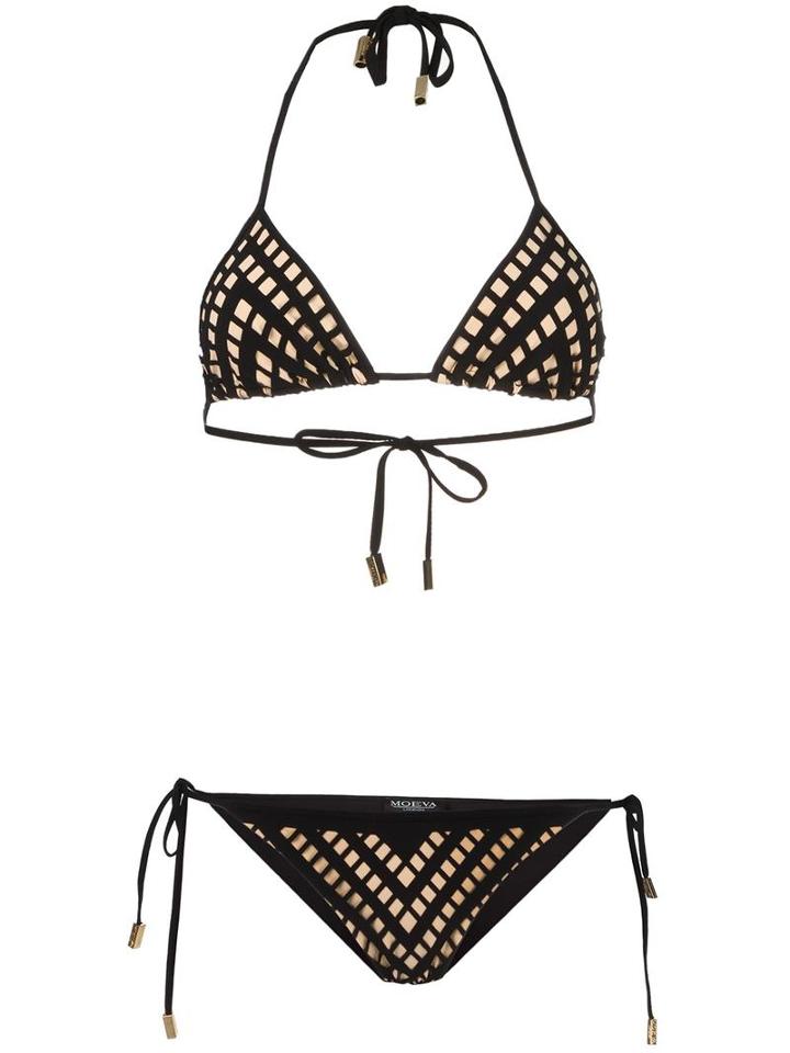 Moeva 'christie' Bikini, Women's, Size: Large, Black, Polyamide/spandex/elastane