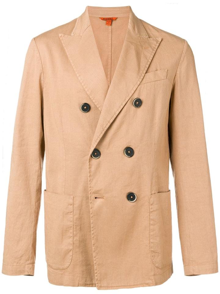 Barena Double-breasted Blazer - Neutrals