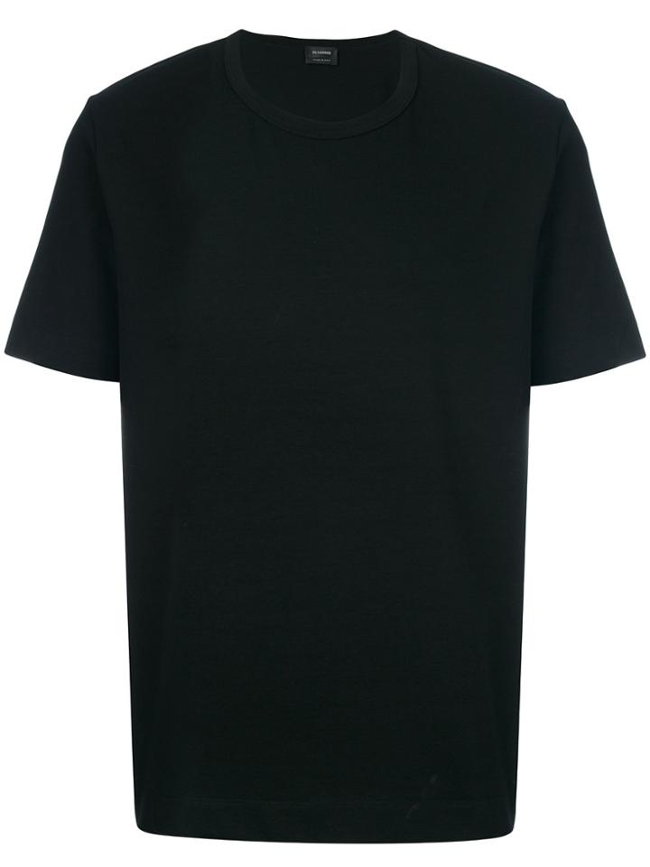 Jil Sander Basic T-shirt - Black