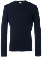 Paul Smith Crew Neck Jumper, Men's, Size: Large, Blue, Cashmere