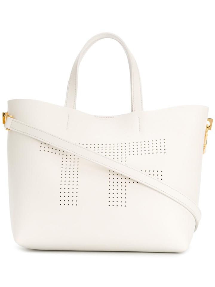 Tom Ford Tf Tote Bag - White