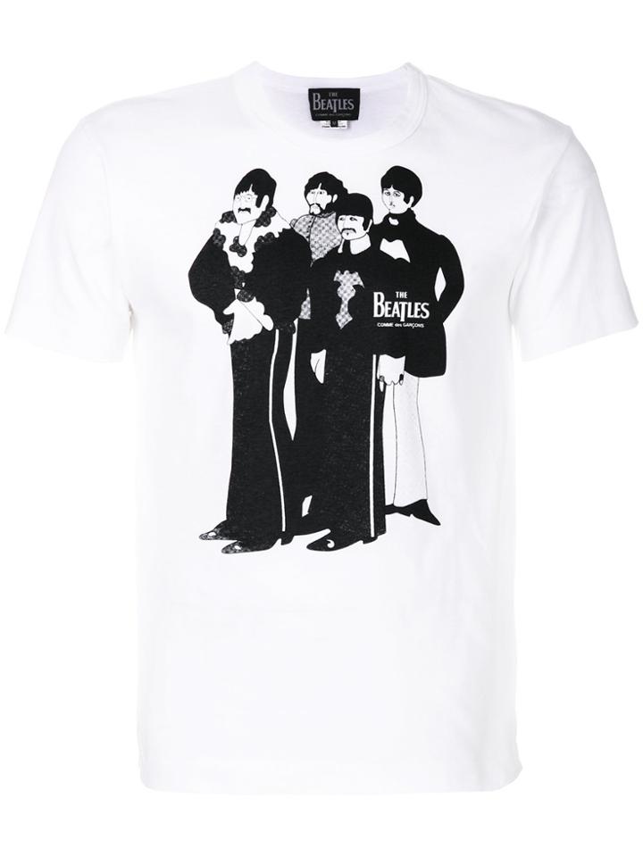 The Beatles X Comme Des Garçons Graphic Print T-shirt - White