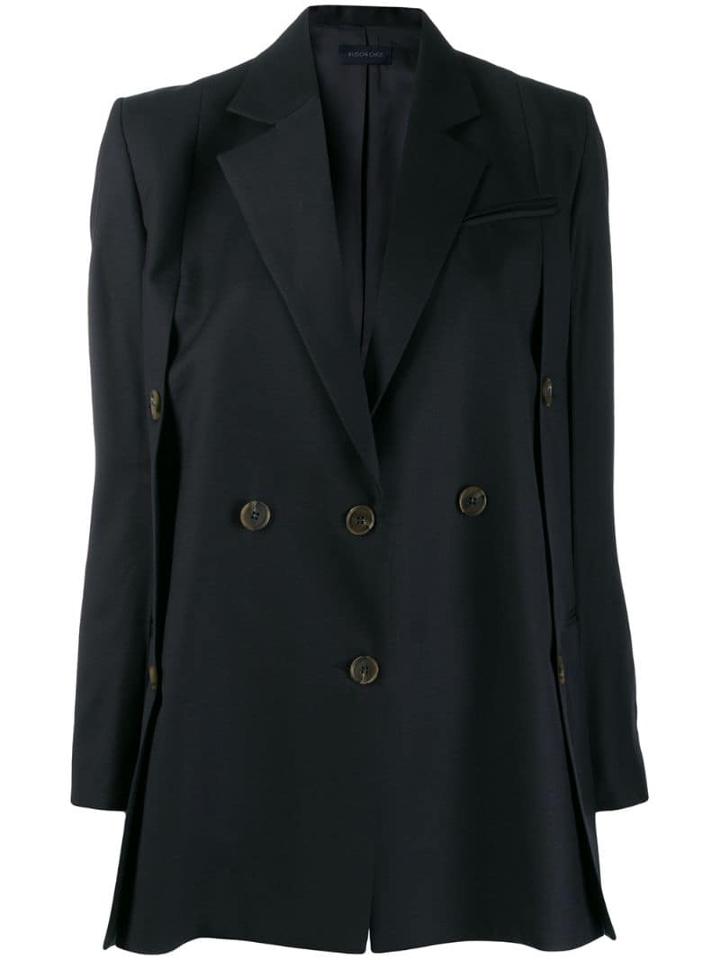 Eudon Choi Single-breasted Blazer - Blue