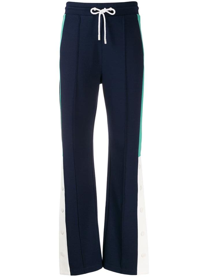 Essentiel Antwerp Tower Side Stripe Track Trousers - Blue