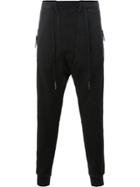 11 By Boris Bidjan Saberi Drawstring Zipped Pockets Sweatpants - Black