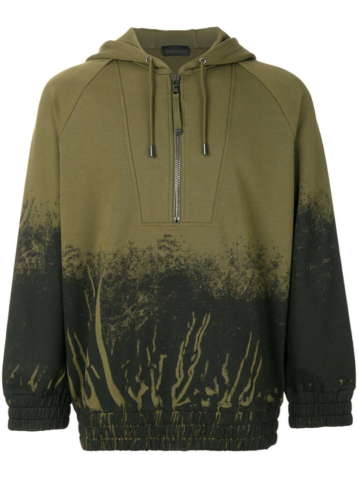 Diesel Black Gold Gradient Hoodie - Green