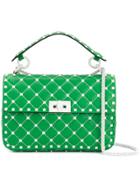 Valentino Garavani Valentino Garavani Spike Shoulder Bag - Green