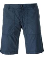 Woolrich Chino Shorts, Men's, Size: 34, Blue, Cotton
