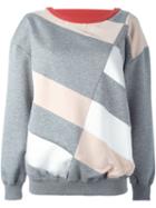 Stella Mccartney Diagonal Line Sweatshirt