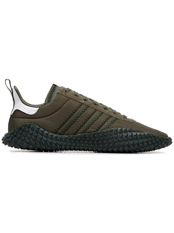 Adidas X Cp Company Green Kamanda Sneakers