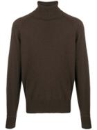 Tom Ford Roll Neck Sweater - Brown