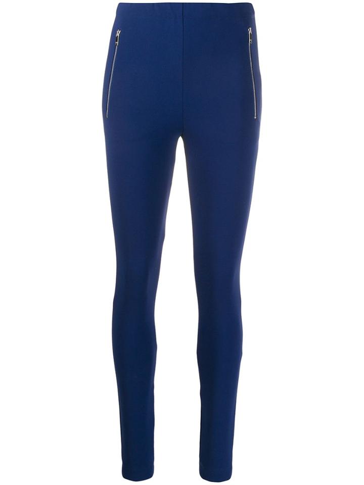 Emilio Pucci Zipped Pockets Legging - Blue