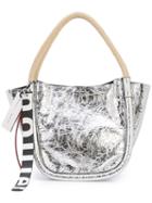 Proenza Schouler Metallic Xs Tote - Silver
