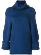 Jw Anderson Oversize Sweater - Blue