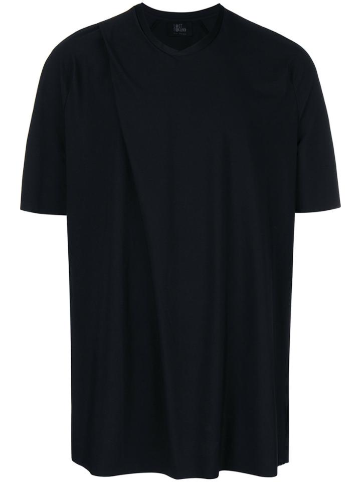 Lost & Found Rooms Fold Detail T-shirt - Black