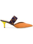 Malone Souliers Rope Detail Mules - Brown