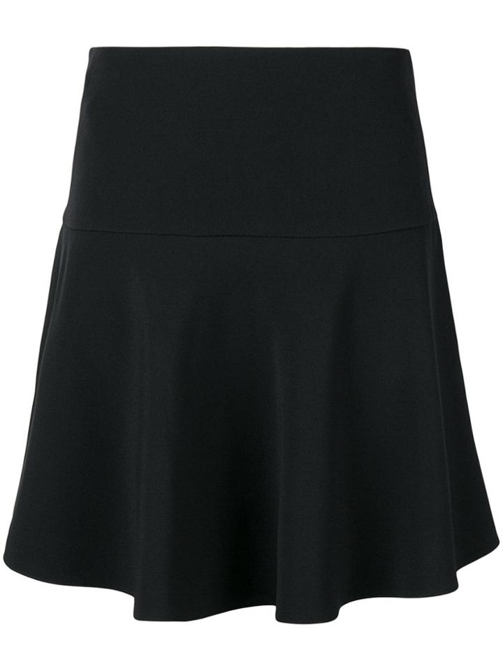 Red Valentino Skater Skirt - Black