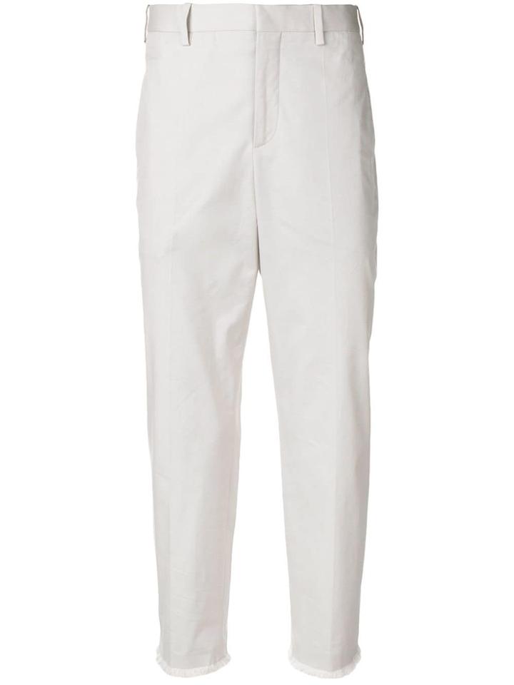 Neil Barrett Slim Fit Chinos - Grey