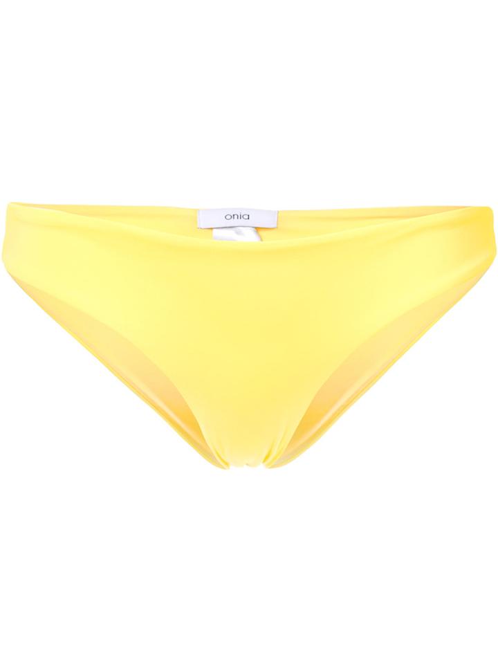 Onia Lily Bikini Briefs - Yellow & Orange