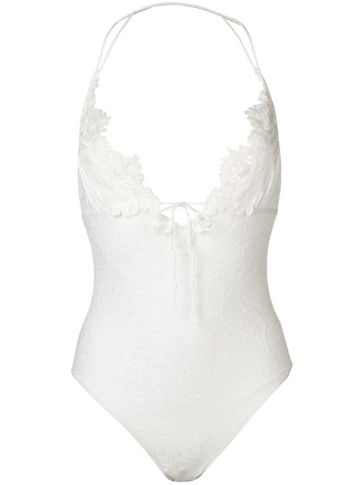 Ermanno Scervino Lace Swimsuit - White