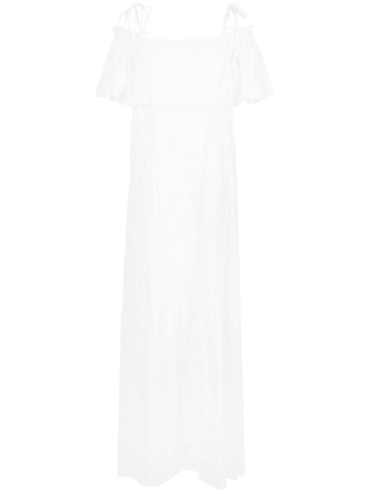 Olympiah Pisco Long Dress - White
