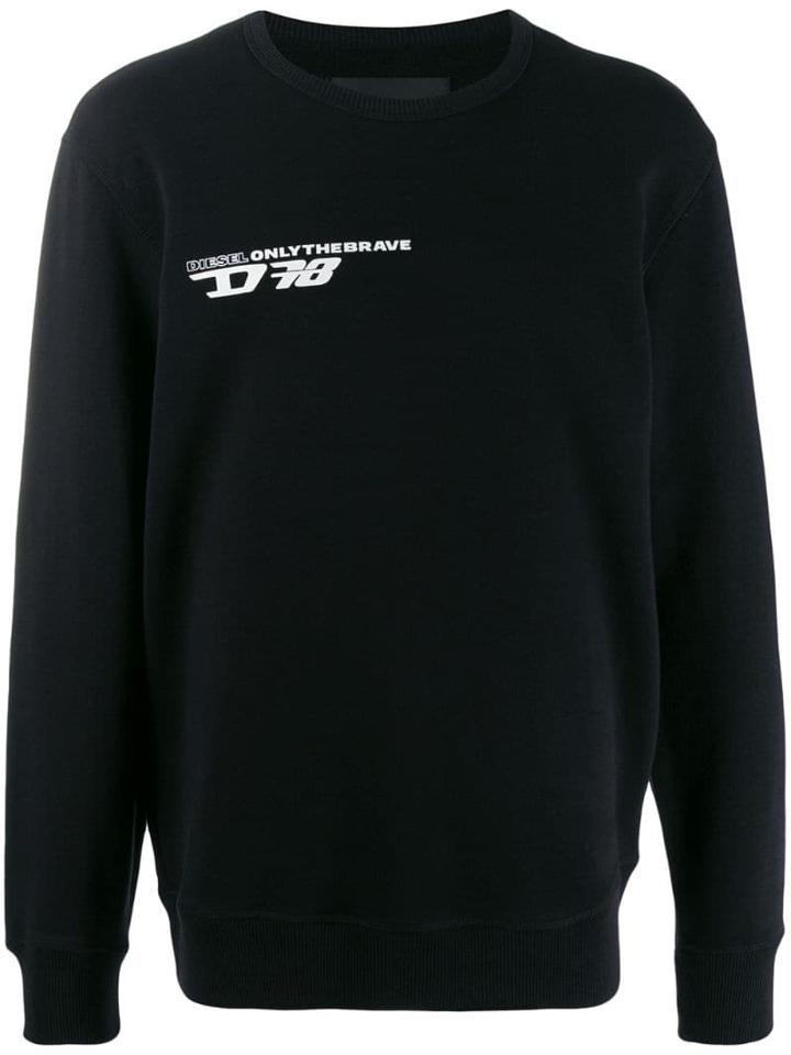 Diesel Umlt-willy Sweatshirt - Black