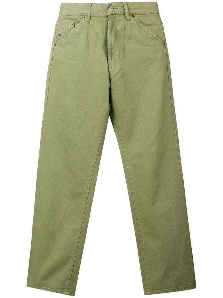 Jacquemus Cropped Jeans - Green