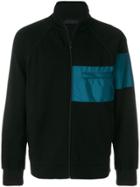 Prada Zipped Sweatshirt - Black