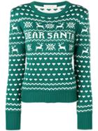 Philosophy Di Lorenzo Serafini 'dear Santa' Christmas Sweater - Green