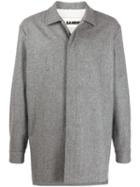 Jil Sander Oversized Shirt Jacket - Grey