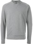 Eleventy Side Zip Sweatshirt, Men's, Size: L, Grey, Cotton/spandex/elastane