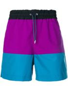 Sacai Classic Swim Shorts - Purple