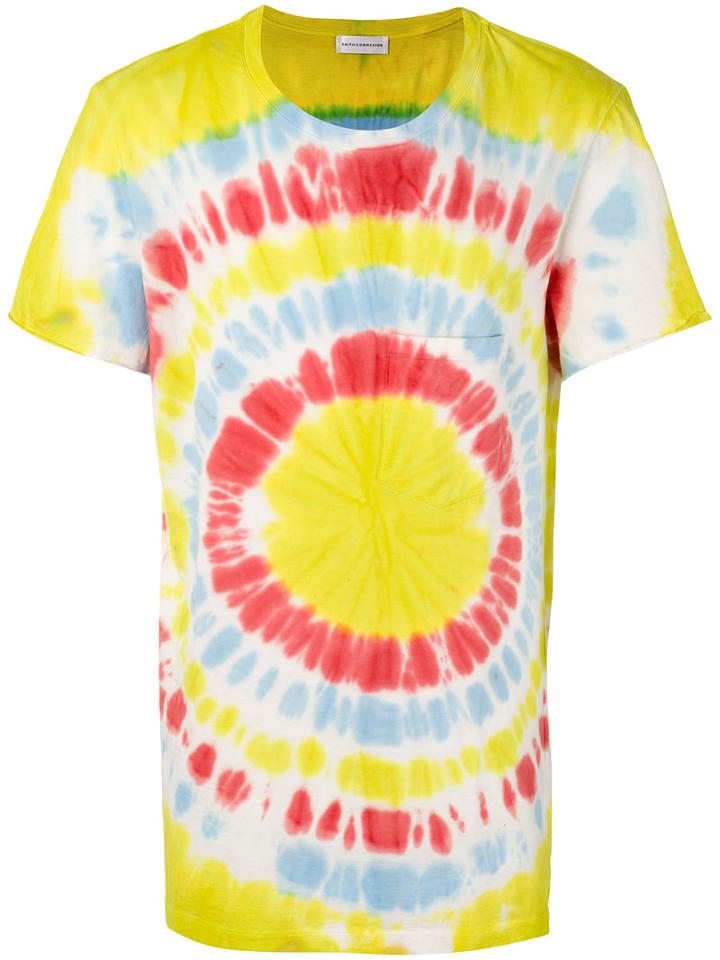 Faith Connexion - Tie-dye T-shirt - Men - Cotton - Xs, Yellow/orange, Cotton
