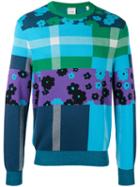 Paul Smith - Floral Print Sweatshirt - Men - Cotton - M, Green, Cotton
