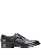 Officine Creative Emory Monk Strap Loafers - Black